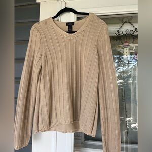 Brooks Brothers supima cotton sweater quiet luxury size S classic preppy work